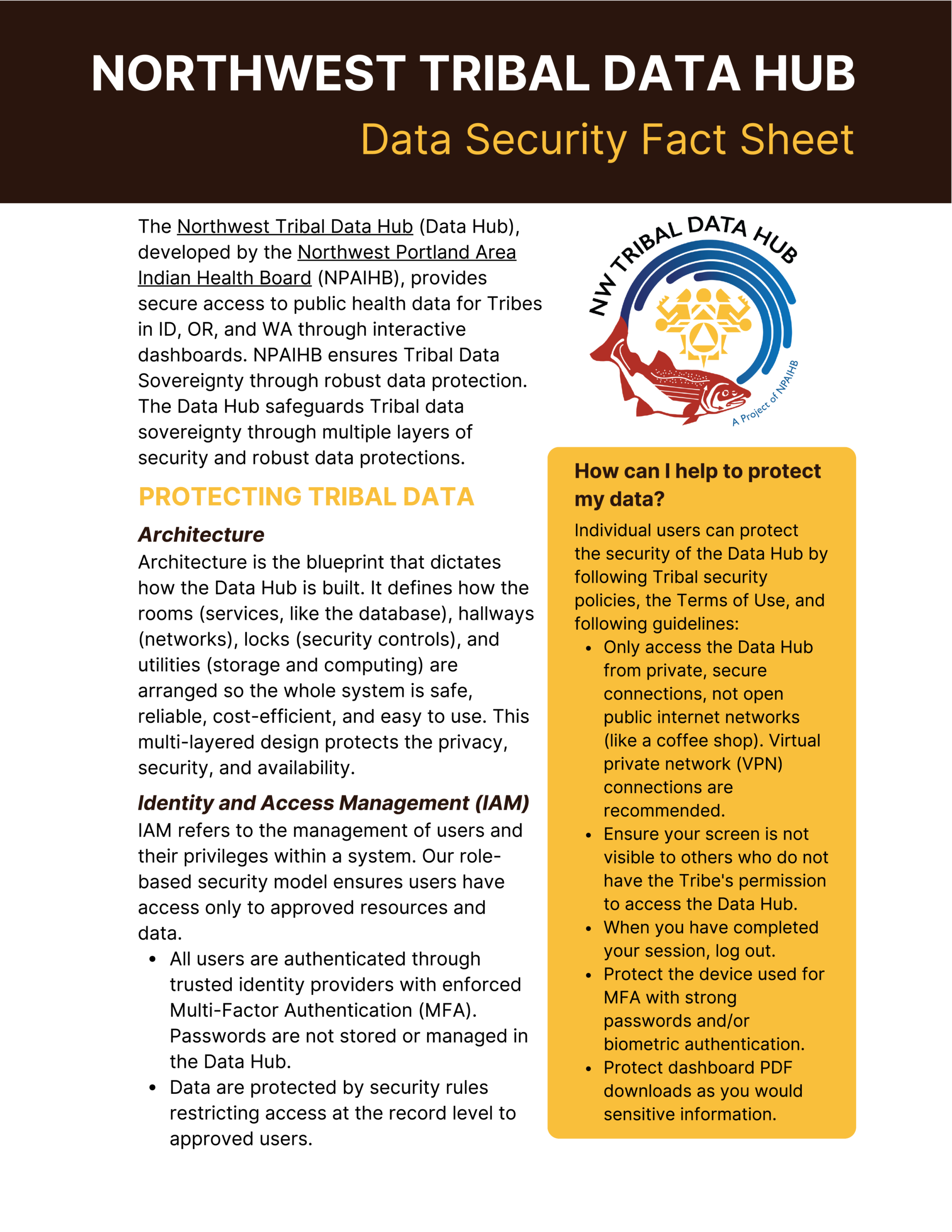 Data Security Fact Sheet Preview